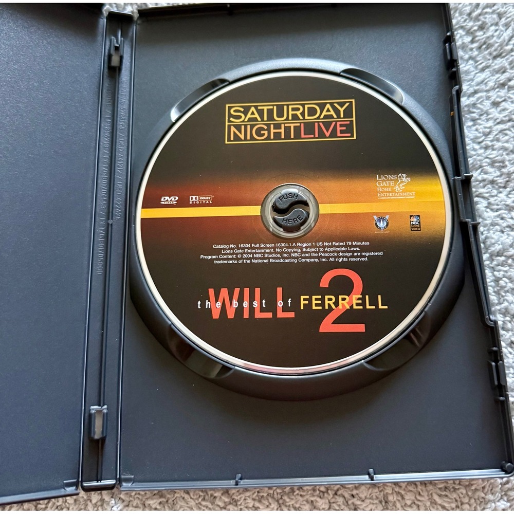 Saturday Night Live The Best of Will Ferrell Vol 2 DVD Excellent Comedy SNL 2004 - Picture 3 of 4